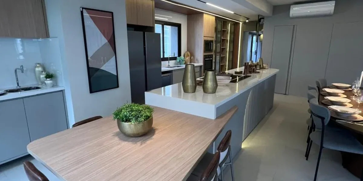 MS Zappa - Sorocaba - Copa prática integrada à cozinha para o dia a dia.