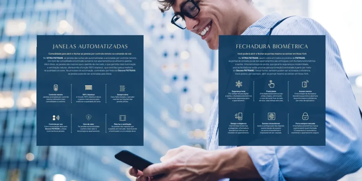 MS Zappa - Sorocaba - Janelas automatizadas e fechadura biométrica de última geração.