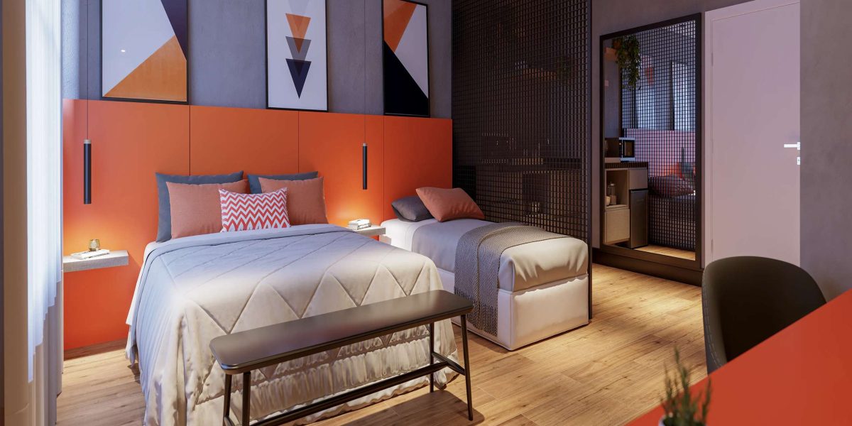 MS Zappa - Sorocaba - Living amplo com espaço para home office e jantar social._11_11