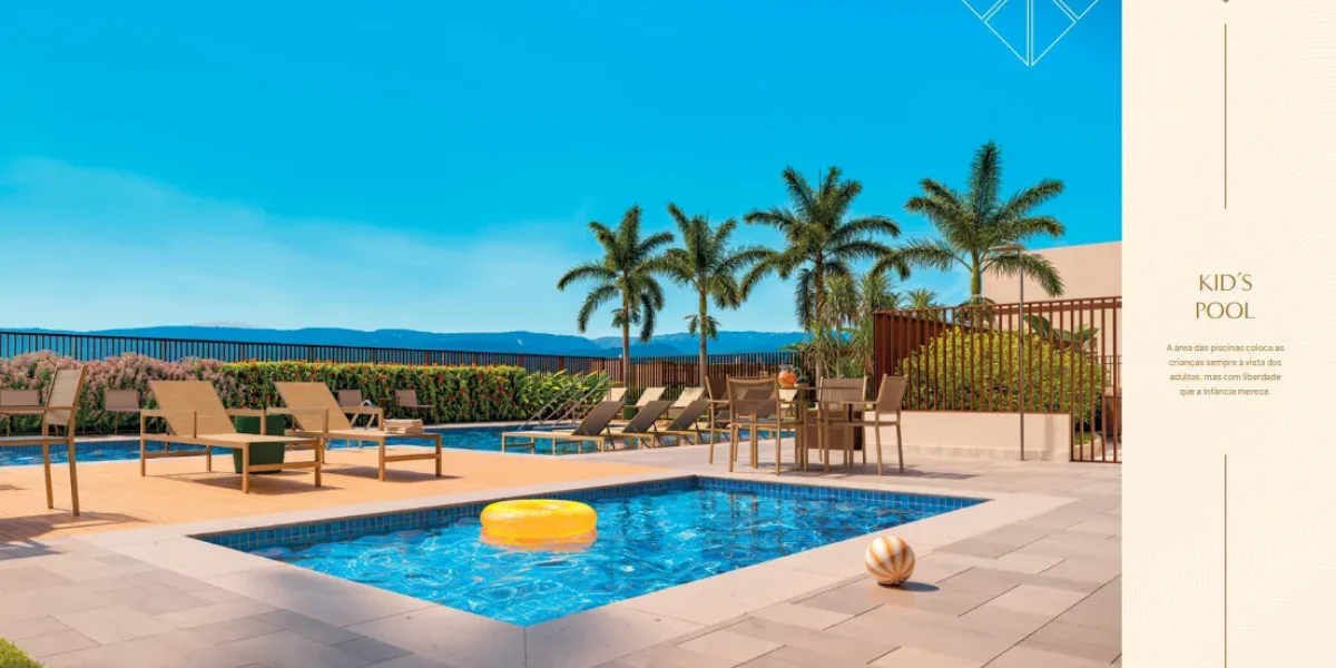 MS Zappa - Sorocaba - Piscina infantil segura e divertida, colada à dos adultos.