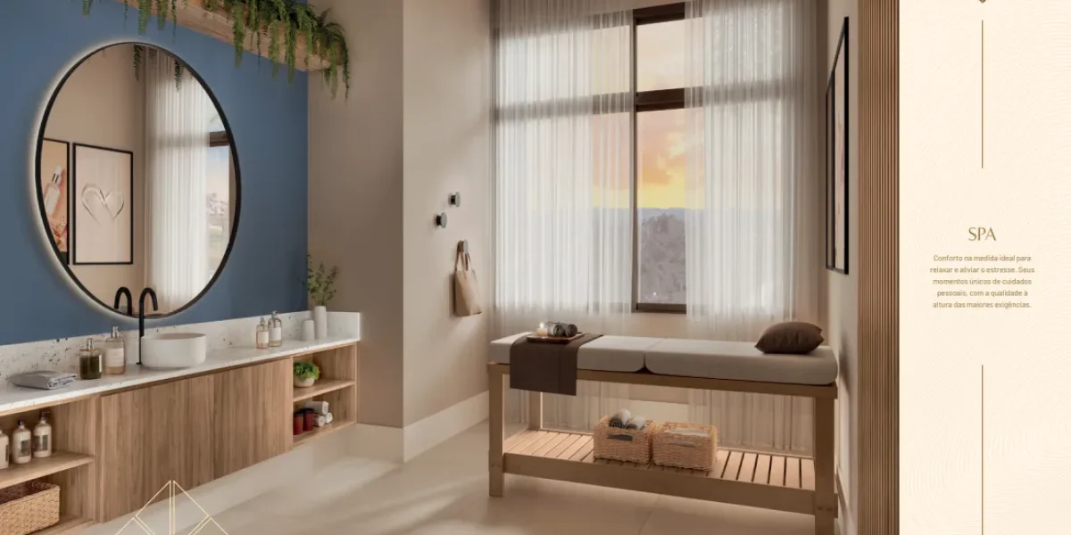 MS Zappa - Sorocaba - Spa exclusivo para relaxar com vista do pôr do sol.