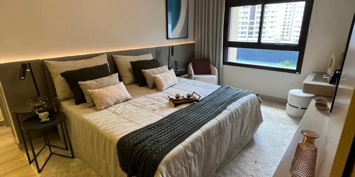 MS Zappa - Sorocaba - Suíte master ampla, aconchegante e super arejada.